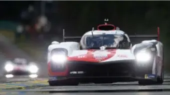  ?? AFP
FOTO ?? Brendon Hartley zette zijn Toyota op pole voor de 90ste Le Mans.