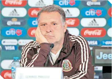  ?? / FOTO: ARCHIVO ESTO ?? Gerardo Martino espera rival tras la cancelació­n del amistoso.