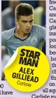  ??  ?? STAR MAN ALEX GILLIEA
D Carlisle