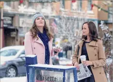  ?? Saeed Adyani / Netflix ?? Lauren Graham and Alexis Bledel star in "Gilmore Girls," one of the many shows and movies people are rewatching during the quarantine.