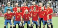  ??  ?? España debuta ante Portugal en el Mundial de Rusia, desde las 20.00 horas, en Telecinco