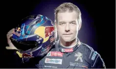  ??  ?? Filer photo shows Loeb poses during a photo session in Paris. — AFP photo