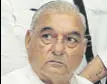  ??  ?? Bhupinder Singh Hooda