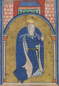  ??  ?? Following in her footsteps cleanor of AquitaineJ depicted in a 12th-century prayer book. She was likely inspired by kelisende’s example of queenship