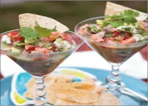  ?? BILL BLAIR/Special to The Herald ?? Easy and delicious ceviche is one dish that needs no cooking time at the stove.