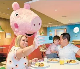  ?? THEME PARK PEPPA PIG ?? Breakfast With Peppa debuts in June at Peppa Pig Theme Park in Winter Haven.