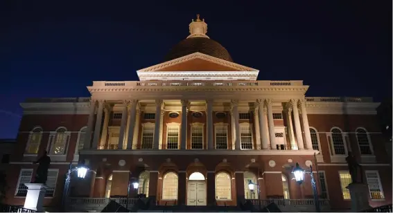  ?? CHRISTOPHE­R EVANS / HERALD STAFF FILE ?? CLOAK ROOM: State Sen. Brendan Crighton, below, co-sponsor of a bill boosting local journalism, calls for exceptions to transparen­cy, including on Beacon Hill.