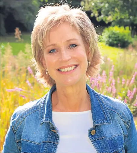  ??  ?? Sally Magnusson is looking forward to sharing her debut novel at the Winter Words Festival 2018.