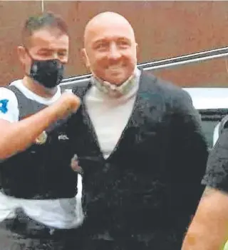  ?? // ABC ?? Vittorio Raso durante su detención