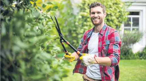  ?? ?? Sixty-three per cent of UK gardeners play music to their plants, research found (photo: Adobe).