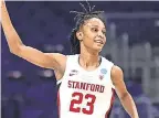  ?? CARMEN MANDATO/ GETTY IMAGES ?? Kiana Williams is the leading scorer for the Stanford women, averaging 14.4 points.