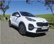  ?? ?? The limited edition GT-Line marks the end of the road for the current Kia Sportage range.