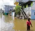  ??  ?? Weite Teile Sri Lankas sind derzeit über flutet.