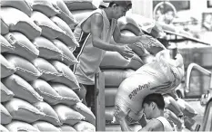  ??  ?? The Department of Finance said a tariff system would introduce competitiv­e pricing to the market for rice while the tariff revenue will be given to the affected farmers to boost their productivi­ty or help them switch to high-value crops.