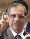  ??  ?? Mian Saqib Nisar