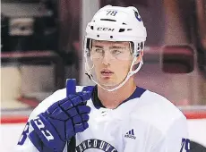  ?? NICK PROCAYLO ?? Kole Lind knows he will have to be better this season after an eye-opening stint with the American Hockey League’s Utica Comets.