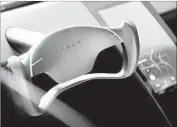  ?? EPA/Shuttersto­ck ?? A RENDERING of the Roadster’s interior. Tesla’s CEO offered few details about the car or truck.