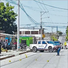  ?? EXPRESO ?? Escena. En el barrio La Propicia se registraro­n dos hechos violentos.