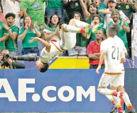  ?? |GETTY IMAGES ?? México venció 2-0 a Curazao en Copa Oro con goles de Ángel Sepúlveda y Edson Álvarez, y avanzó a Cuartos en donde enfrentará a Honduras.