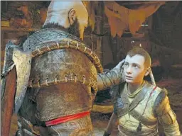  ?? Sony Santa Monica ?? A FATHER-SON relationsh­ip is the heart of modern “God of War” games.