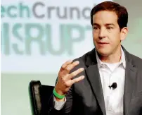  ?? — Reuters ?? Okta CEO Todd McKinnon speaks during a conference in San Francisco. The US cloud identity management company is planning for an IPO in 2017.