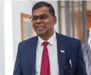  ?? Minister for Finance Biman Prasad. Photo: Leon Lord ??