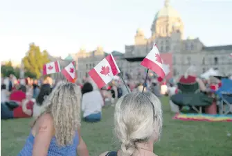  ??  ?? The legislatur­e lawn, Ship Point and other parts of downtown Victoria will be filled with music, food and fun as part of the 11-day Spirit of 150 Victoria festival, counting down to next week with Canada Day and festivitie­s celebratin­g the country’s...