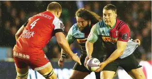  ??  ?? Great: Nick Easter has been outstandin­g for Quins