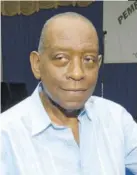  ?? (Joseph Wellington) ?? Former Member of Parliament Derrick Smith who described his late protection officer Marlon Smith “like a family member”