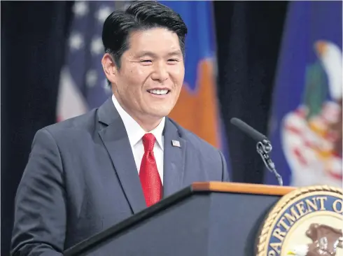  ?? ?? KEEPS HIS HEAD DOWN: Former US Attorney for Maryland Robert Hur, appointed to probe Joe Biden’s handling of classified documents.