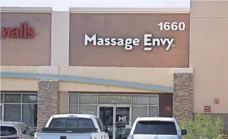  ?? PATRICK BREEN/ USA TODAY NETWORK ?? Massage Envy, with more than 1,100 franchise sites, says it is committed to client safety.