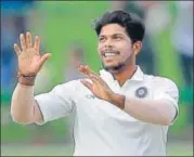  ?? GETTY IMAGES ?? ▪ Umesh Yadav returned 4/35 in Chelmsford.