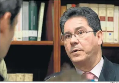  ?? J. MUÑOZ / EFE ?? El magistrado Pedro Izquierdo fue secretario general de la Junta de Andalucía entre los años 2008 y 2014.