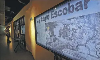  ?? RAÚL ARBOLEDA / AFP ?? Evocación. Vista del museo Casa de la Memoria, en Medellín, que evoca guerras y conflictos internos del país.