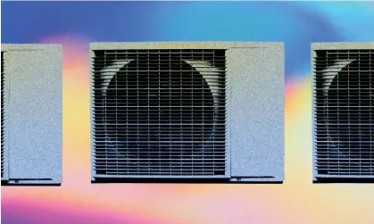  ?? ?? A heat pump can do both – warm and cool the house depending on the season. Composite: The Guardian/Getty Images