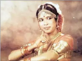  ??  ?? Kantharuby Munsamy as a young Bharatha Natyam dancer.Pictures: Supplied/ Picture Zanele Zulu.