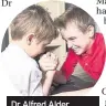  ??  ?? Dr Alfred Alder believed that middle children can grow up to be competitiv­e