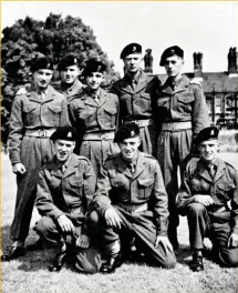  ??  ?? Left to right: Michael Caine during his national service in the Royal Fusiliers (back row 4th from left) in 1951; with Julia Foster and Jane Asher for Alfie, 1966; with Mia Farrow for Hannah And Her Sisters, 1986; with Morgan Freeman and Alan Arkin for...