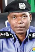  ??  ?? Inspector General of Police Mohammed Adamu