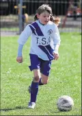  ?? ?? A young Alessia Russo playing for Bearsted boys