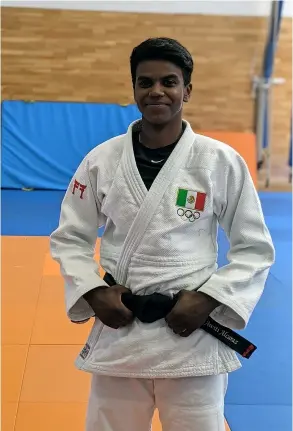  ?? PICTURE: Matchtight ?? Team Bath judoka Prisca Awiti-alcaraz will also be representi­ng Mexico at Tokyo 2020