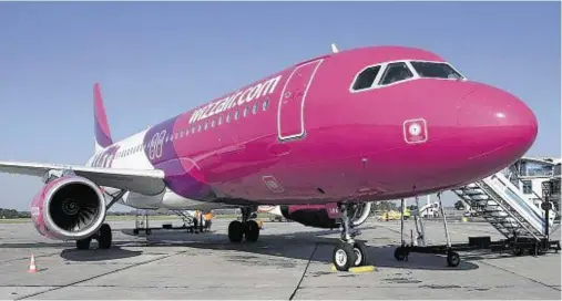  ??  ?? IN DOUBT? Wizz Air flights to Poland from Aberdeen began last summer but the future of the route could be up in the air post-Brexit