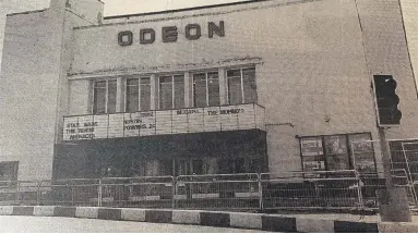 ??  ?? The final curtain The Hamilton Odeon was popular with cinema-goers before it closed its doors