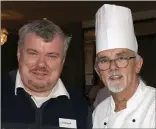  ??  ?? Rory Meehan, Chopped and Paddy Brady, Mars Food Ireland.