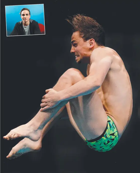  ?? Picture: GETTY IMAGES ?? Domonic Bedggood may have missed a medal in Budapest but can have high hopes for the Commonweal­th Games.