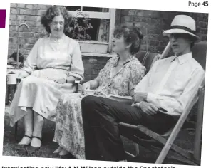  ?? ?? Intoxicati­ng new life: A.N. Wilson outside the Spectator’s London office, and with wife Katherine (above left) in 1983