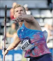  ?? (Photo AFP) ?? Kevin Mayer, rarement décevant.