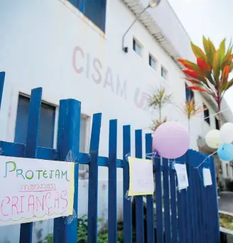  ?? DIEGO NIGRO / EFE–18/8/2020 ?? Protesto no Recife. Menina foi atendida em hospital local para poder interrompe­r gravidez