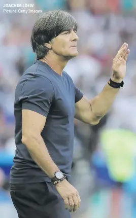  ?? Picture: Getty Images ?? JOACHIM LOEW