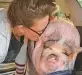 ?? Michele Marie Durward ?? An emotional support pig named Honey was found dead more than a day after being stolen while in a rental car.